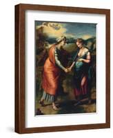 Visitation-Raphael-Framed Giclee Print