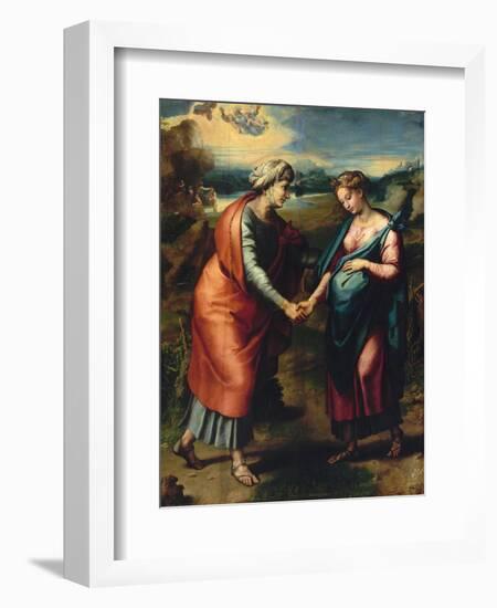 Visitation-Raphael-Framed Giclee Print