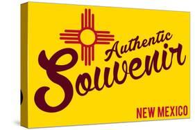 Visited New Mexico - Authentic Souvenir-Lantern Press-Stretched Canvas