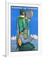 Visitez la Tunisie-Jacques de la Neziere-Framed Art Print