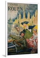 Visitez Rouen, circa 1910-P. Bonnet-Framed Giclee Print