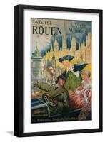 Visitez Rouen, circa 1910-P. Bonnet-Framed Premium Giclee Print