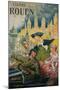 Visitez Rouen, circa 1910-P. Bonnet-Mounted Giclee Print