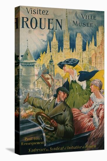 Visitez Rouen, circa 1910-P. Bonnet-Stretched Canvas