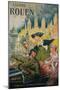 Visitez Rouen, circa 1910-P. Bonnet-Mounted Giclee Print