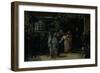 Visiting a Hermit, 1870S-Vasili Grigoryevich Perov-Framed Giclee Print