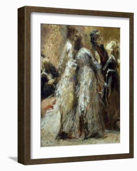 Visiting College-Tranquillo Cremona-Framed Giclee Print