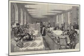 Visiting Day at Guy's Hospital, in the Accident Ward-William Small-Mounted Giclee Print