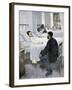 Visiting Day at the Hospital, 1893-Henry Jules Jean Geoffroy-Framed Giclee Print