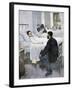 Visiting Day at the Hospital, 1893-Henry Jules Jean Geoffroy-Framed Giclee Print