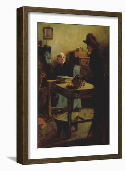 Visiting Grandfather-Alexander Stuart Boyd-Framed Giclee Print