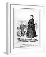 Visiting Grandmamma, Illustration from 'Punch', Published August 3 1889-John Tenniel-Framed Giclee Print