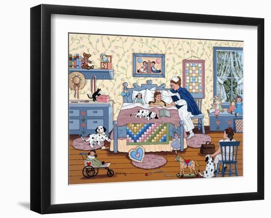 Visiting Nurse-Sheila Lee-Framed Giclee Print