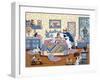 Visiting Nurse-Sheila Lee-Framed Giclee Print