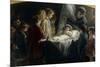 Visiting the Dead Little Girl (Visita Alla Piccola Morta)-Demetrio Cosola-Mounted Giclee Print