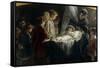 Visiting the Dead Little Girl (Visita Alla Piccola Morta)-Demetrio Cosola-Framed Stretched Canvas
