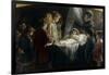 Visiting the Dead Little Girl (Visita Alla Piccola Morta)-Demetrio Cosola-Framed Giclee Print