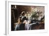 Visiting the Studio-Frans Mortelmans-Framed Giclee Print