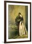 Visiting the Tomb of Romeo and Juliet, 1861-1862-Tranquillo Cremona-Framed Giclee Print