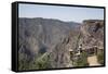 Visitor at Painted Wall View Point-Richard-Framed Stretched Canvas