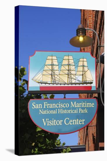 Visitor Center an Fishermans Wharf, San Francisco, California-Anna Miller-Stretched Canvas