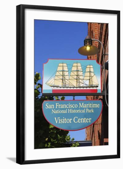 Visitor Center an Fishermans Wharf, San Francisco, California-Anna Miller-Framed Photographic Print