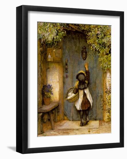 Visitor-Arthur Hopkins-Framed Art Print