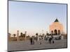 Visitors Amongst the Columns at the Unfinished Hassan Mosque, and Mausoleum of Mohammed V, Morocco-Graham Lawrence-Mounted Photographic Print