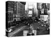 Visitors and Residents of New York City Spend Their Time Window-Shopping Around the Times Square-null-Stretched Canvas