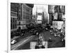 Visitors and Residents of New York City Spend Their Time Window-Shopping Around the Times Square-null-Framed Photographic Print
