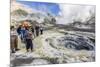 Visitors at an Active Andesite Stratovolcano on White Island, North Island, New Zealand, Pacific-Michael Nolan-Mounted Photographic Print