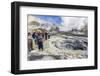 Visitors at an Active Andesite Stratovolcano on White Island, North Island, New Zealand, Pacific-Michael Nolan-Framed Photographic Print