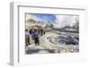 Visitors at an Active Andesite Stratovolcano on White Island, North Island, New Zealand, Pacific-Michael Nolan-Framed Photographic Print