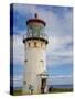 Visitors at Kilauea Lighthouse, Kauai, Hawaii, USA-Fred Lord-Stretched Canvas