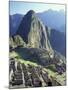 Visitors at the Ancient Ruins of Machu Picchu, Andes Mountains, Peru-Keren Su-Mounted Premium Photographic Print