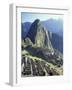 Visitors at the Ancient Ruins of Machu Picchu, Andes Mountains, Peru-Keren Su-Framed Photographic Print