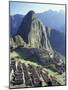 Visitors at the Ancient Ruins of Machu Picchu, Andes Mountains, Peru-Keren Su-Mounted Photographic Print
