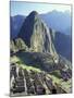 Visitors at the Ancient Ruins of Machu Picchu, Andes Mountains, Peru-Keren Su-Mounted Photographic Print