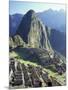 Visitors at the Ancient Ruins of Machu Picchu, Andes Mountains, Peru-Keren Su-Mounted Photographic Print