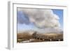 Visitors at the Gunnuhver Geothermal Area on Reykjanes Peninsula During Winter. Iceland-Martin Zwick-Framed Photographic Print