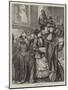 Visitors at the Loan Collection of Pictures at the Guildhall-Charles Paul Renouard-Mounted Giclee Print