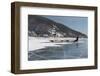 Visitors Enjoying Dog Sledding-Louise Murray-Framed Photographic Print