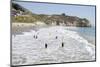 Visitors Enjoying the Ocean, Avila Beach, California, USA-Cindy Miller Hopkins-Mounted Photographic Print