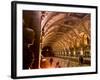 Visitors Examine the Sculptures and Frescoes of the Antiquarium Hall in Munich, Germany-null-Framed Photographic Print