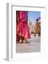 Visitors in Front of the Taj Mahal, UNESCO World Heritage Site, Agra, Uttar Pradesh, India, Asia-Gavin Hellier-Framed Photographic Print