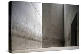 Visitors in Holocaust Museum-Felipe Rodriguez-Stretched Canvas