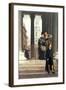 Visitors in London-James Tissot-Framed Art Print