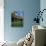 Visitors in the Roman Baths, with the Abbey Beyond in Bath, Avon, England, UK-null-Stretched Canvas displayed on a wall