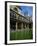 Visitors in the Roman Baths, with the Abbey Beyond in Bath, Avon, England, UK-null-Framed Photographic Print