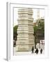 Visitors Look at a Sculpture Erected by the Initiative "Germany - Land of Ideas"-null-Framed Photographic Print